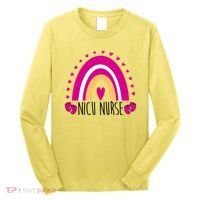 Nicu Nurse Rainbow Long Sleeve Shirt thumb 0