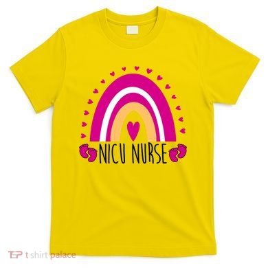 Nicu Nurse Rainbow T-Shirt