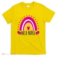 Nicu Nurse Rainbow T-Shirt thumb 0