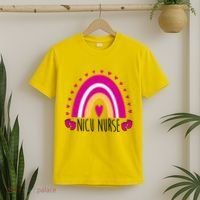 Nicu Nurse Rainbow T-Shirt thumb 2