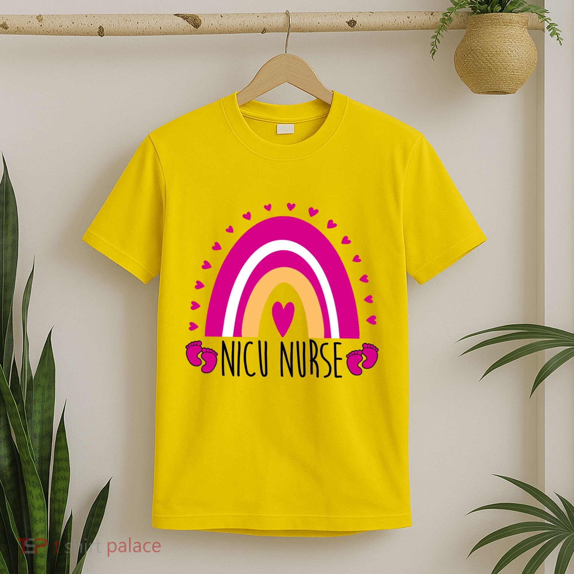 Nicu Nurse Rainbow T-Shirt