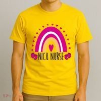 Nicu Nurse Rainbow T-Shirt thumb 3