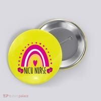 Nicu Nurse Rainbow Button thumb 0