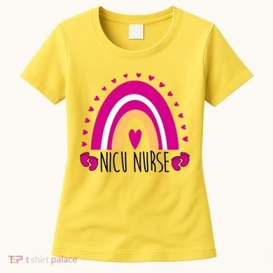 Nicu Nurse Rainbow Women's T-Shirt