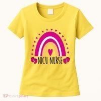 Nicu Nurse Rainbow Women's T-Shirt thumb 0