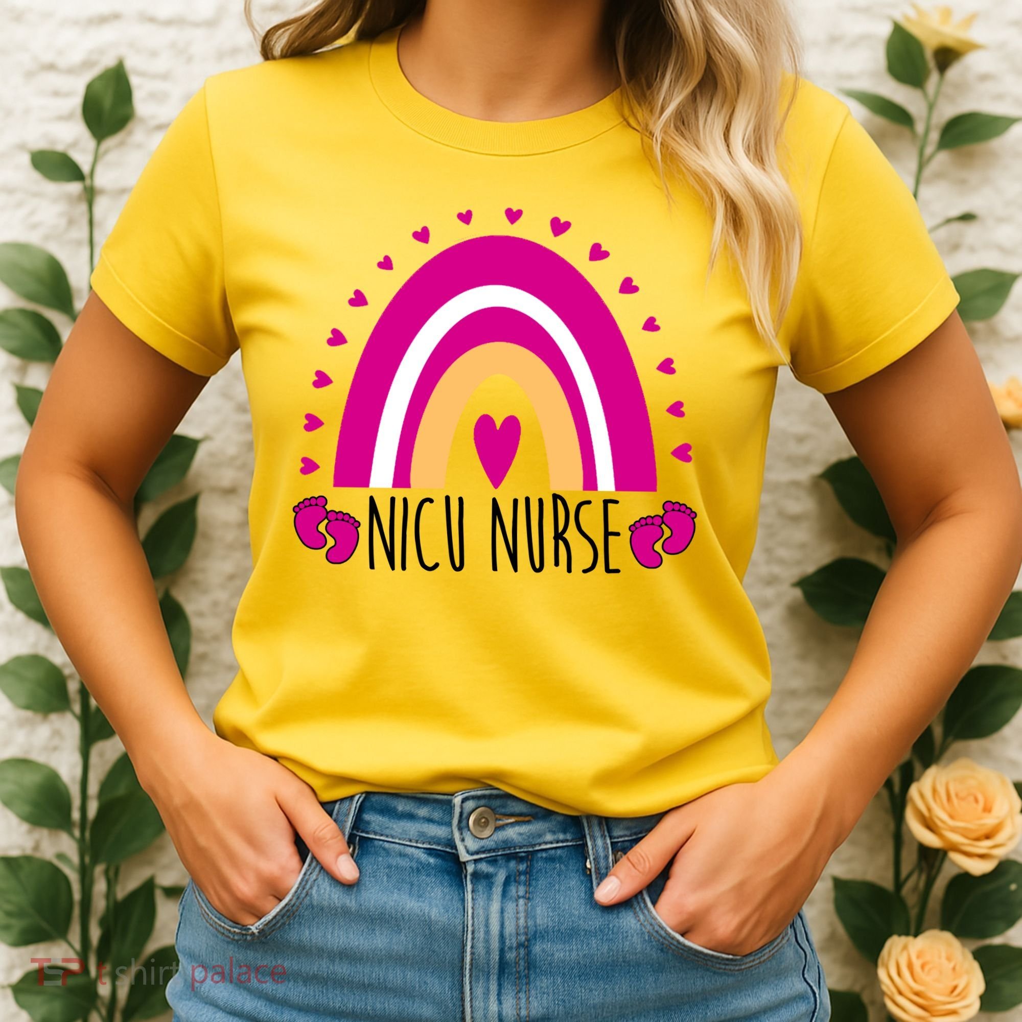 Nicu Nurse Rainbow Women's T-Shirt