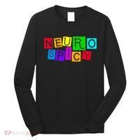 Neurospicy Neuro Spicy Neurodiversity Neurodivergent Long Sleeve Shirt thumb 0