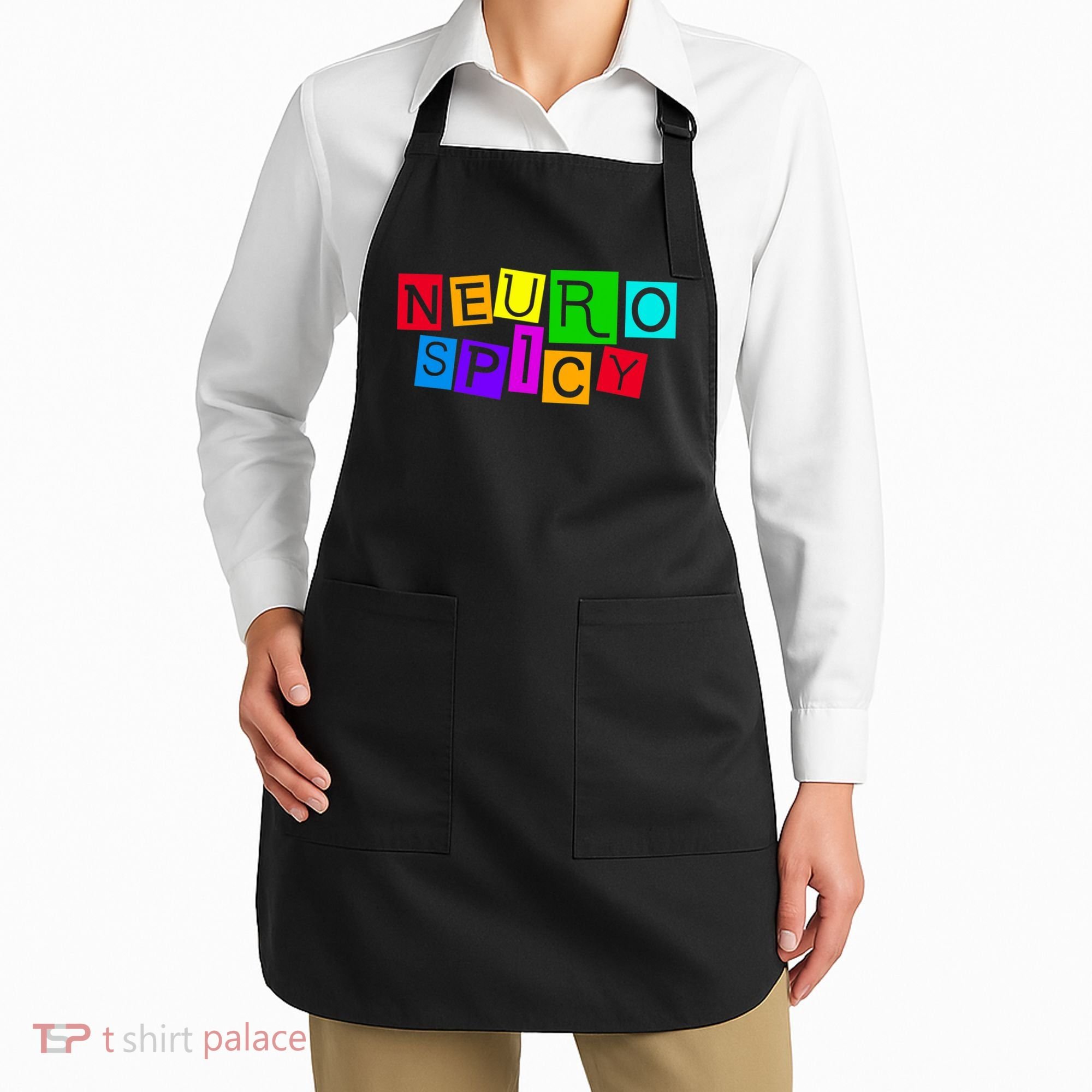 Neurospicy Neuro Spicy Neurodiversity Neurodivergent Apron