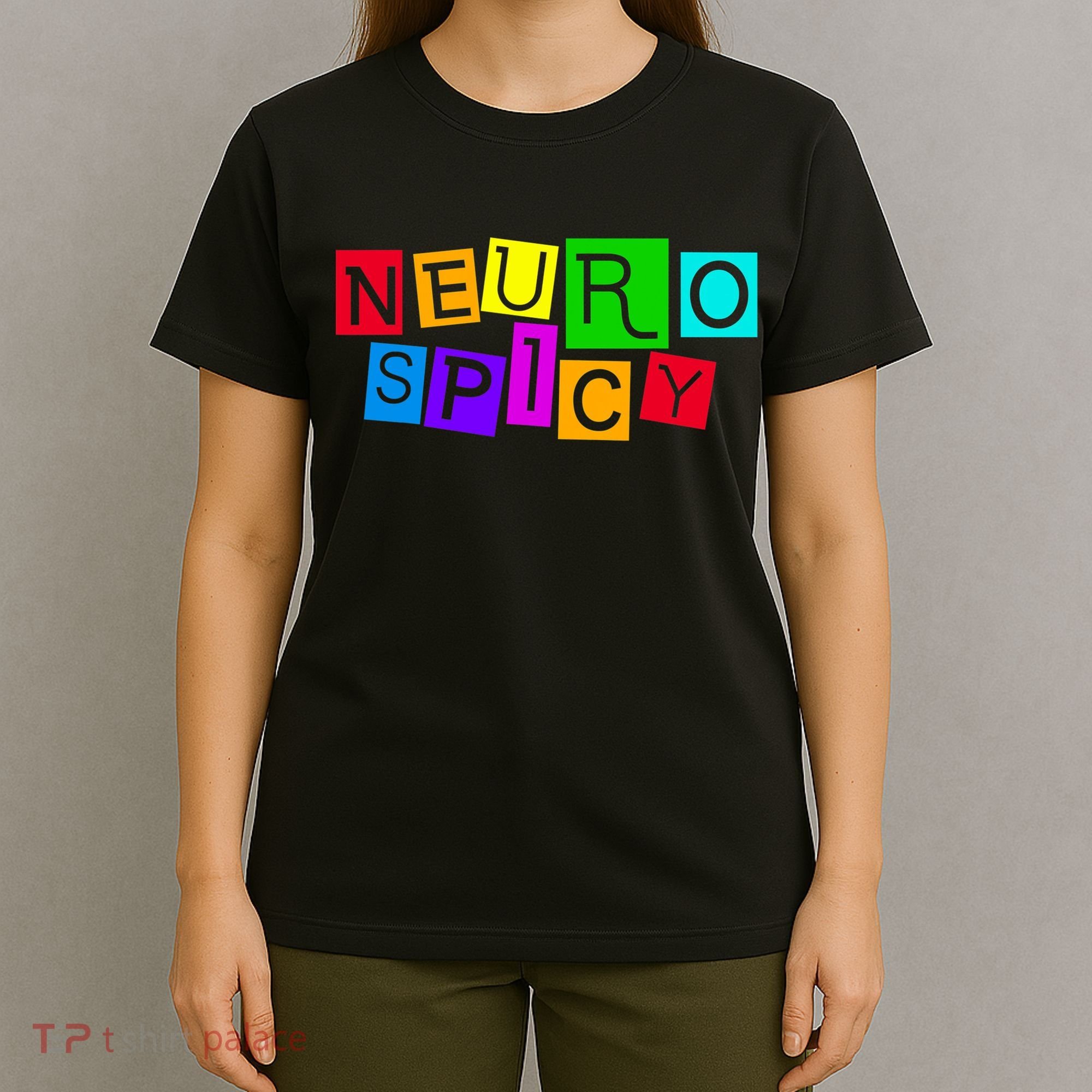 Neurospicy Neuro Spicy Neurodiversity Neurodivergent T-Shirt