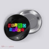 Neurospicy Neuro Spicy Neurodiversity Neurodivergent Button thumb 0