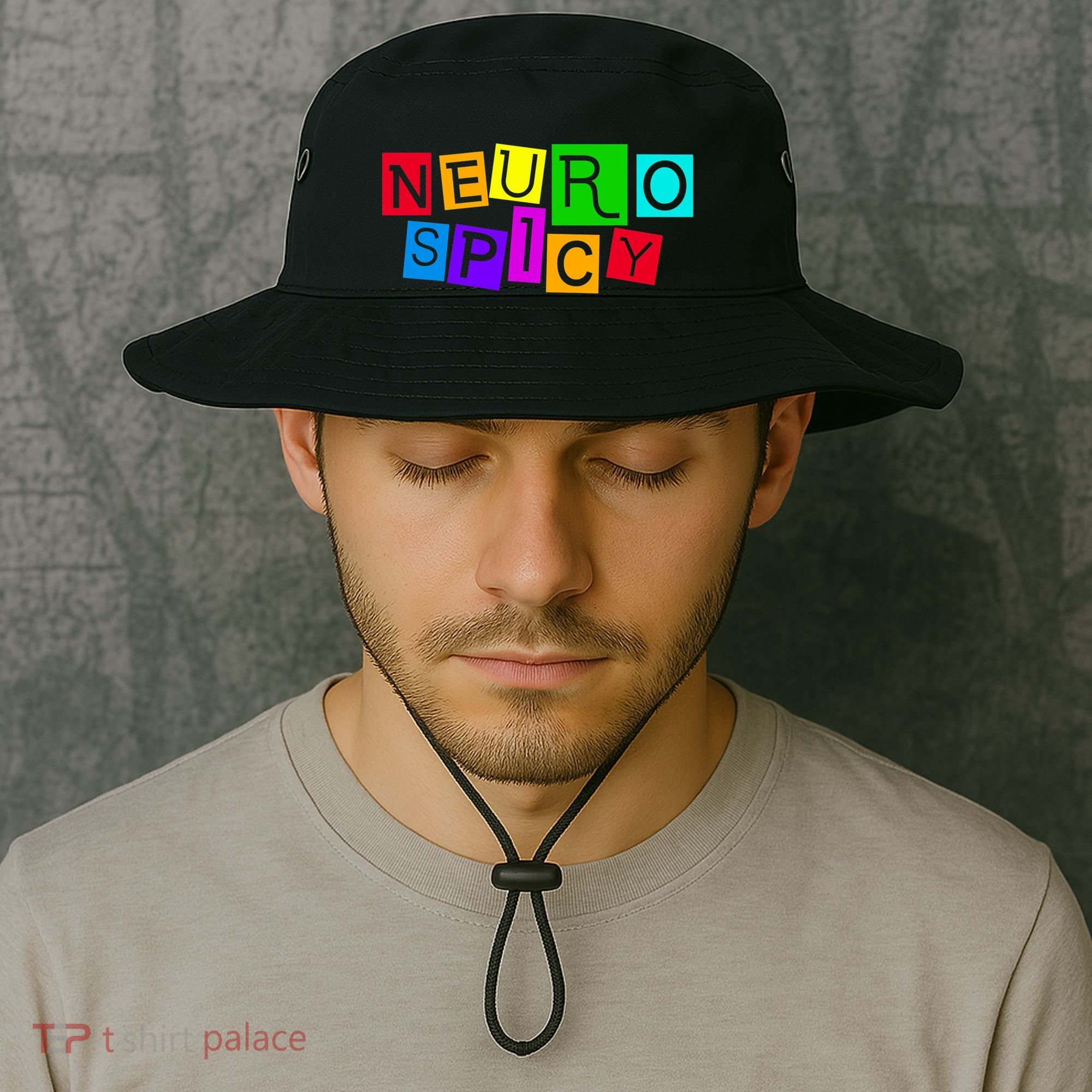Neurospicy Neuro Spicy Neurodiversity Neurodivergent Bucket Hat