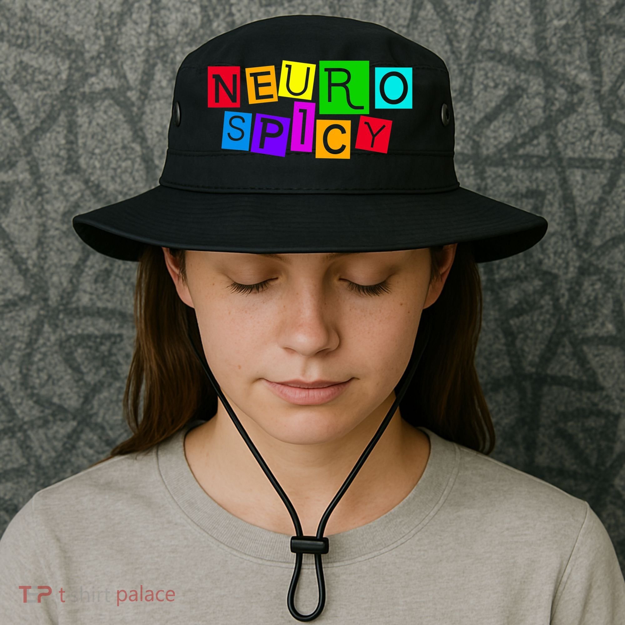 Neurospicy Neuro Spicy Neurodiversity Neurodivergent Bucket Hat