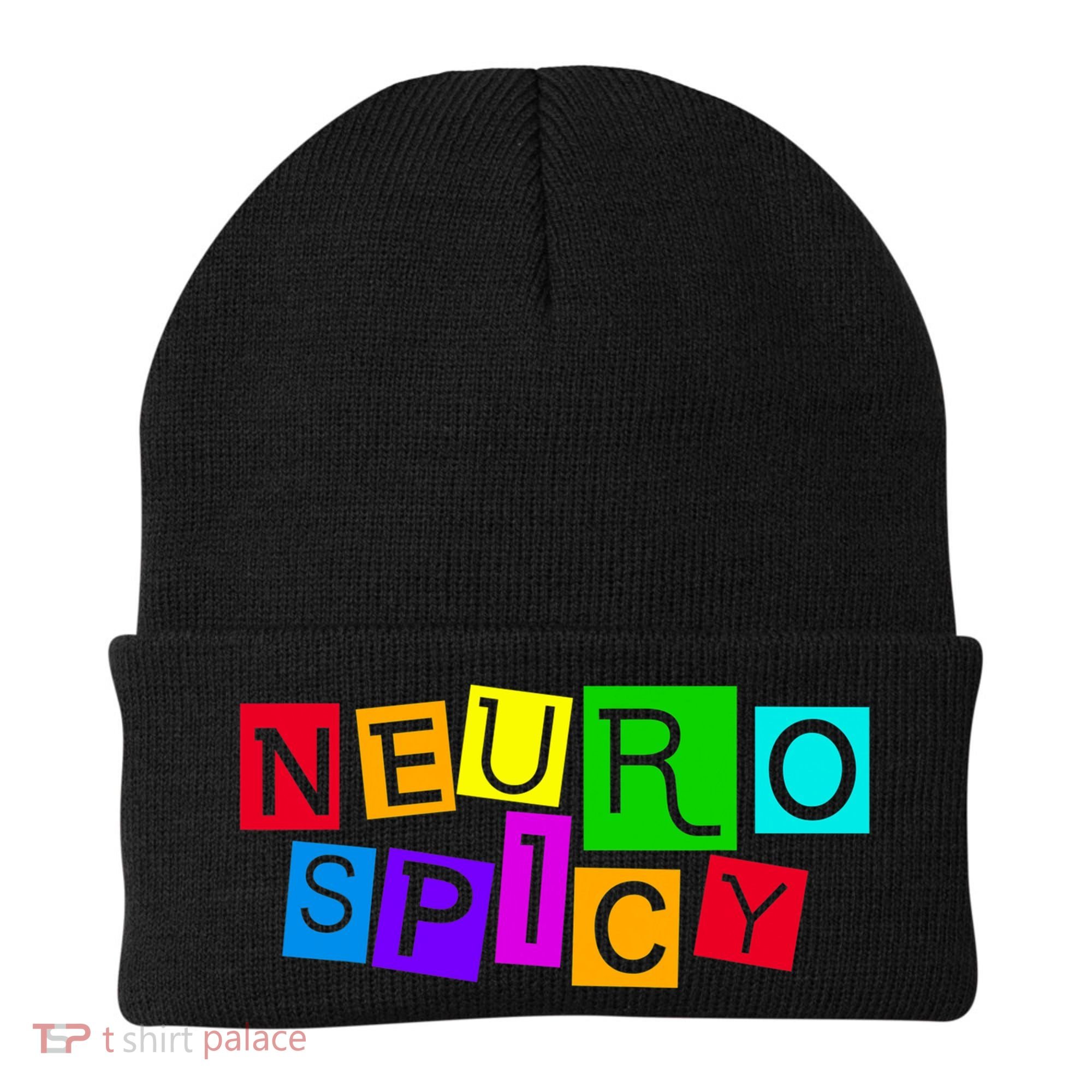 Neurospicy Neuro Spicy Neurodiversity Neurodivergent Beanie