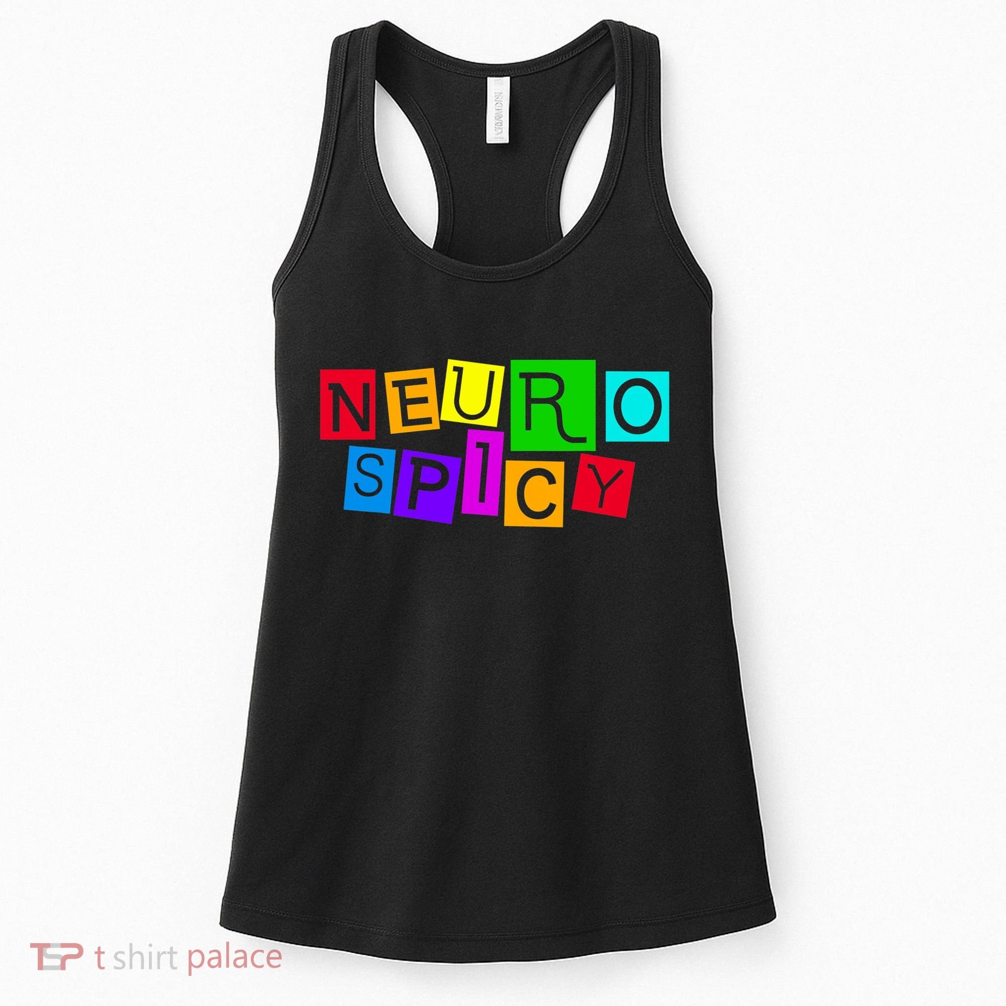 Neurospicy Neuro Spicy Neurodiversity Neurodivergent Women's Tank Top