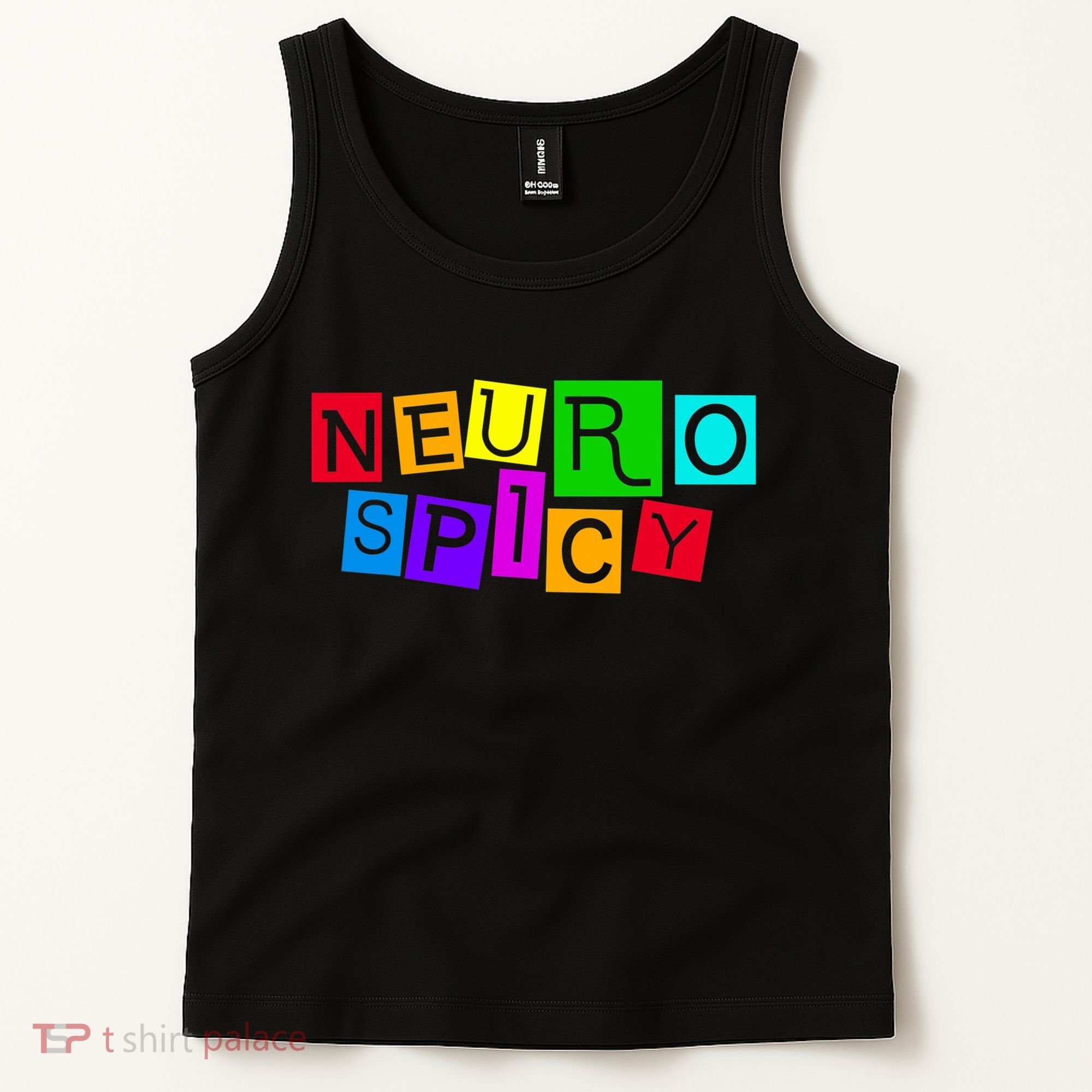 Neurospicy Neuro Spicy Neurodiversity Neurodivergent Tank Top