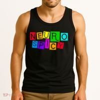 Neurospicy Neuro Spicy Neurodiversity Neurodivergent Tank Top thumb 3