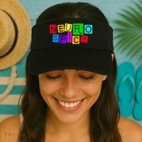 Neurospicy Neuro Spicy Neurodiversity Neurodivergent Visor thumb 2