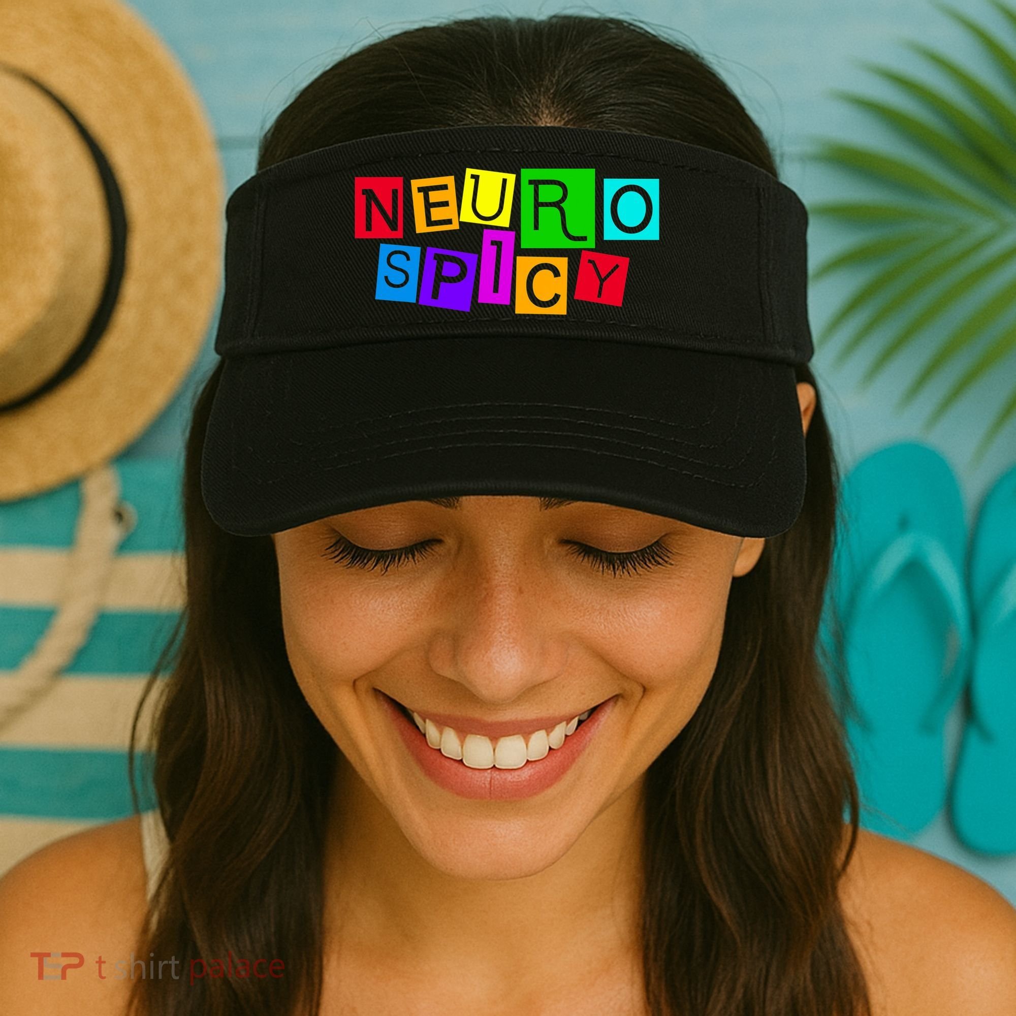 Neurospicy Neuro Spicy Neurodiversity Neurodivergent Visor