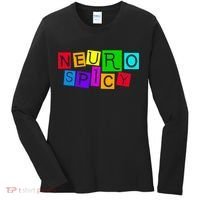 Neurospicy Neuro Spicy Neurodiversity Neurodivergent Women's Long Sleeve Shirt thumb 0