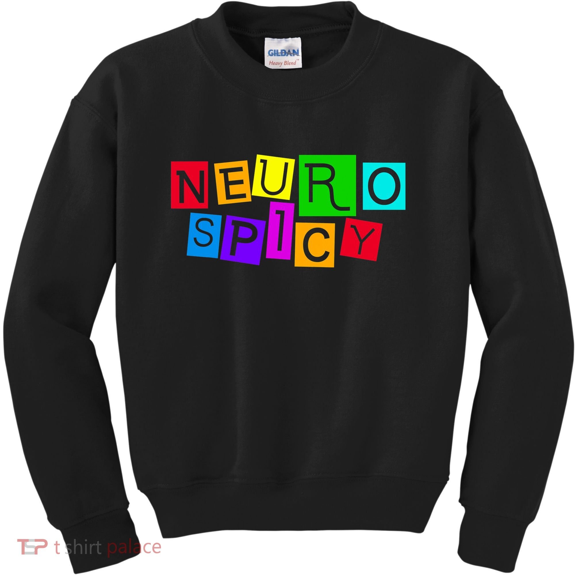 Neurospicy Neuro Spicy Neurodiversity Neurodivergent Kids Sweatshirt