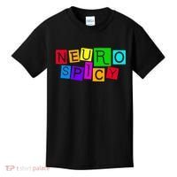 Neurospicy Neuro Spicy Neurodiversity Neurodivergent Kids T-Shirt thumb 0