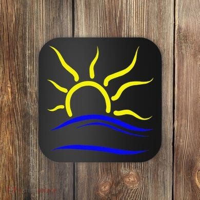 Naturist Nudist Symbol Coaster