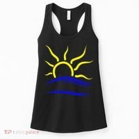 Naturist Nudist Symbol Women's Tank Top thumb 0