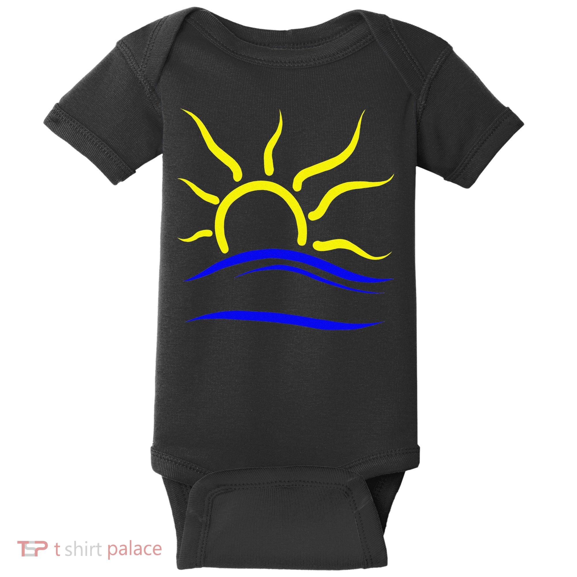 Naturist Nudist Symbol Baby Bodysuit