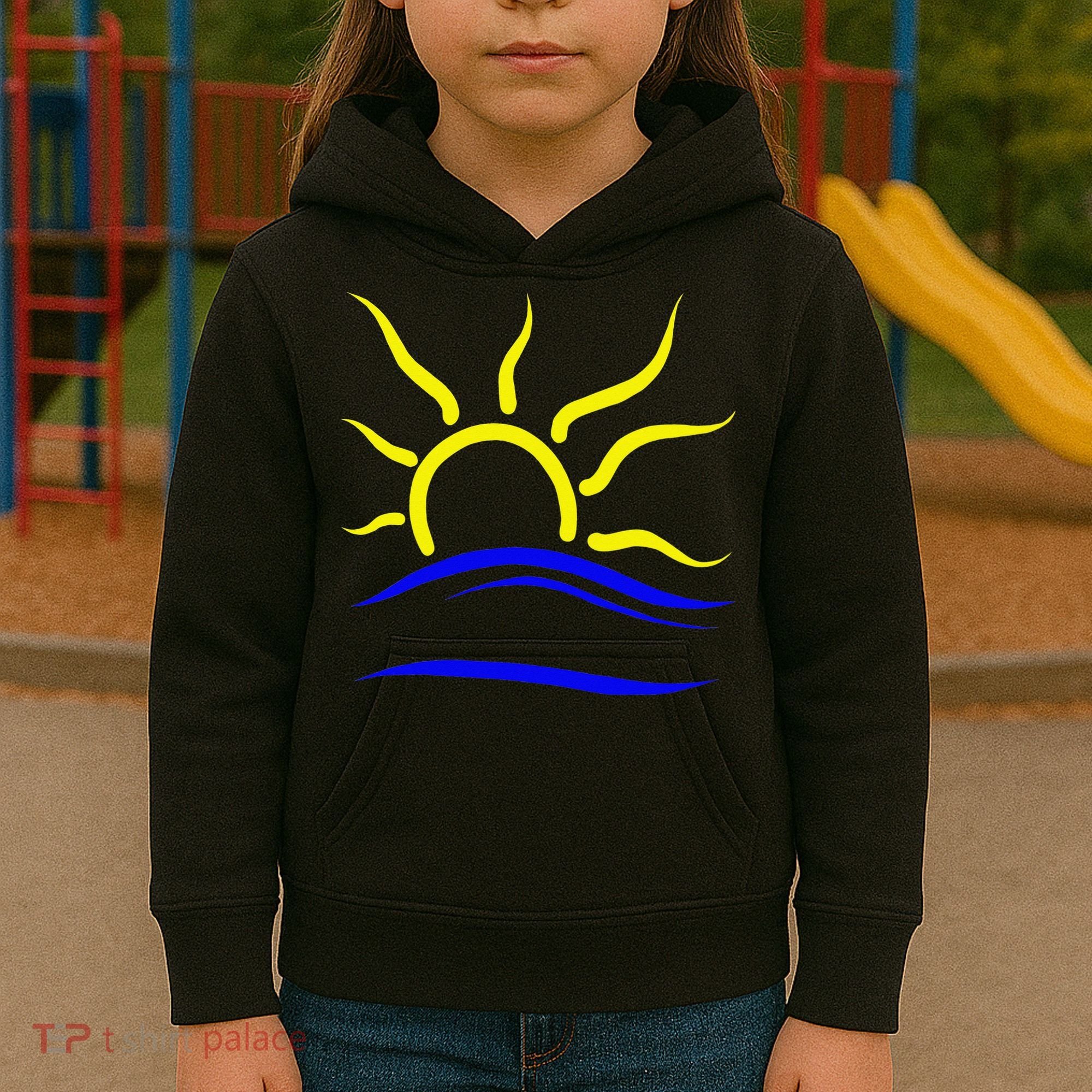 Naturist Nudist Symbol Kids Hoodie