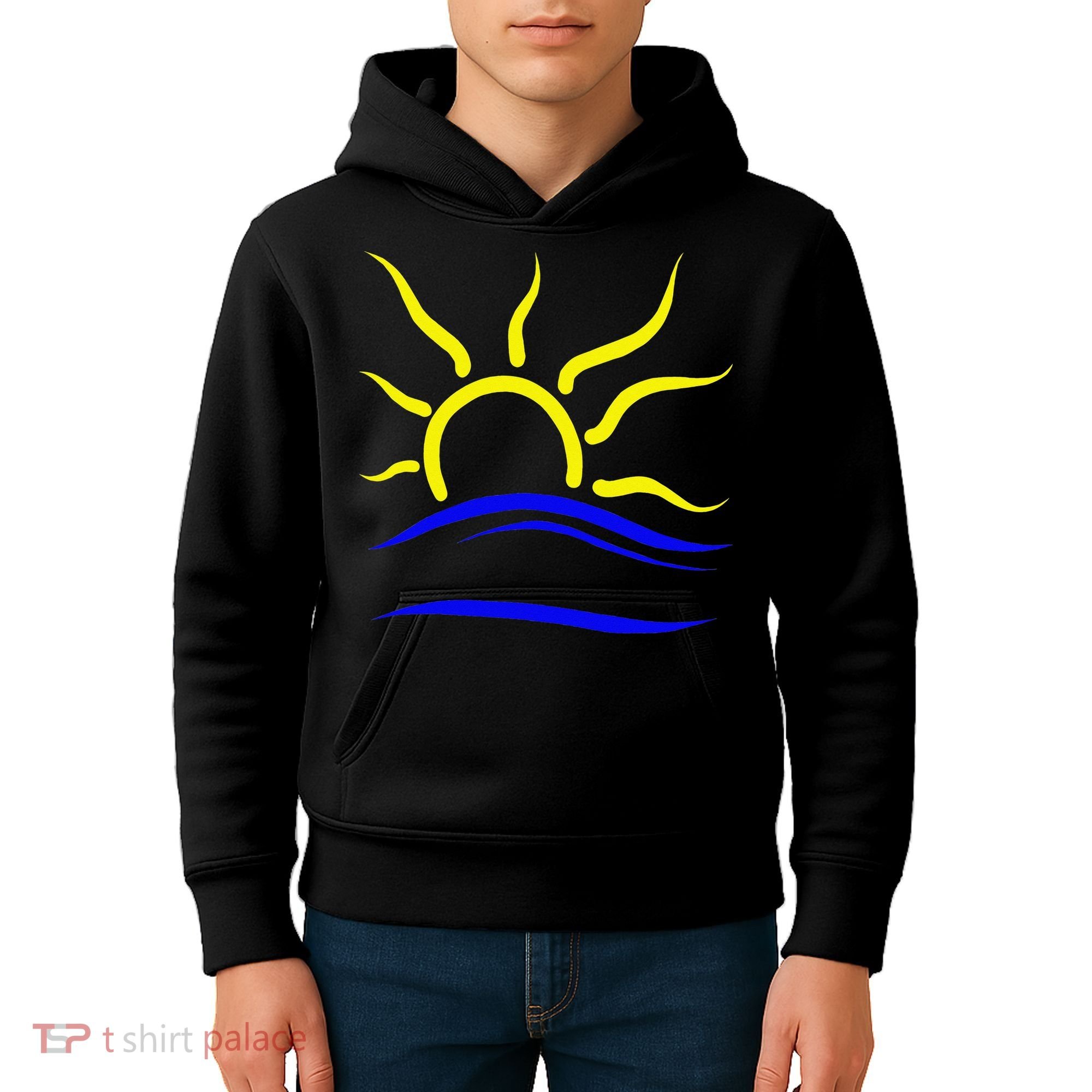 Naturist Nudist Symbol Kids Hoodie