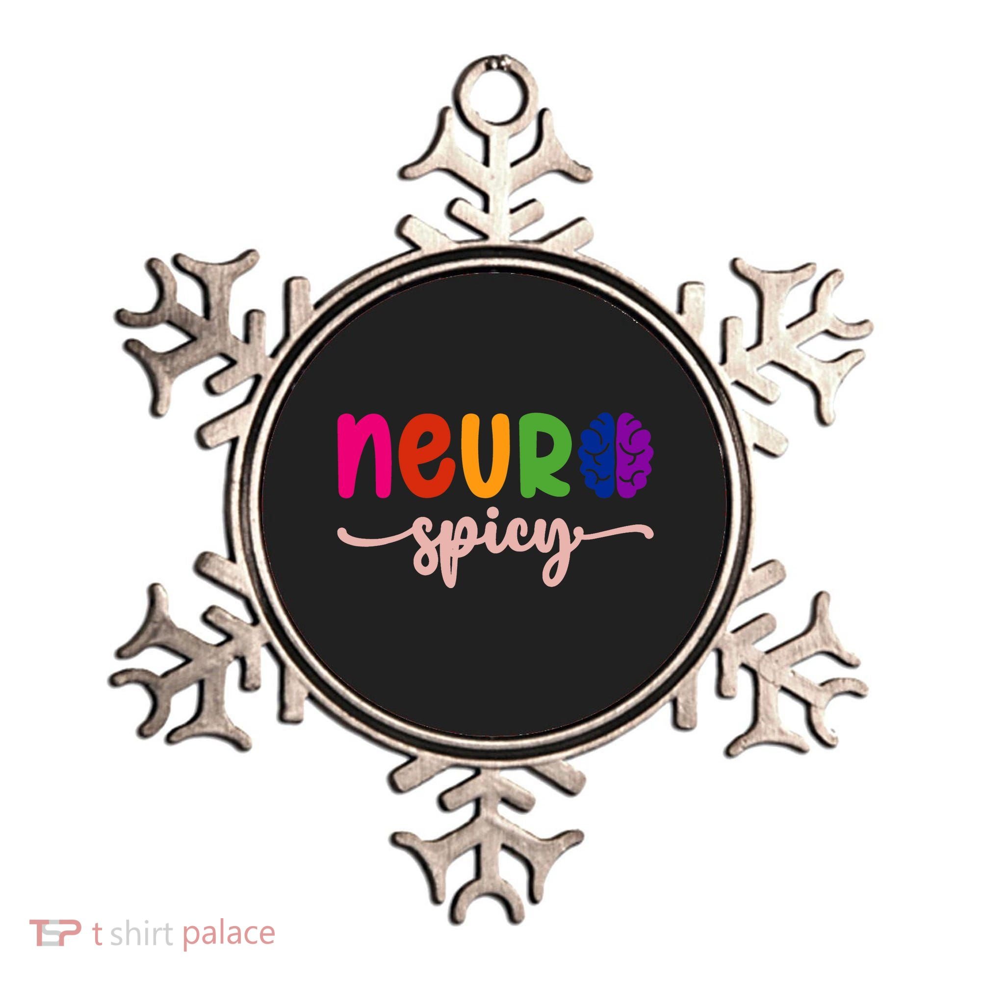 Neurospicy Neuro Spicy Neurotypical Neurodiversity Adhd Ornament