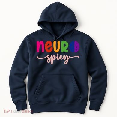 Neurospicy Neuro Spicy Neurotypical Neurodiversity Adhd Hoodie