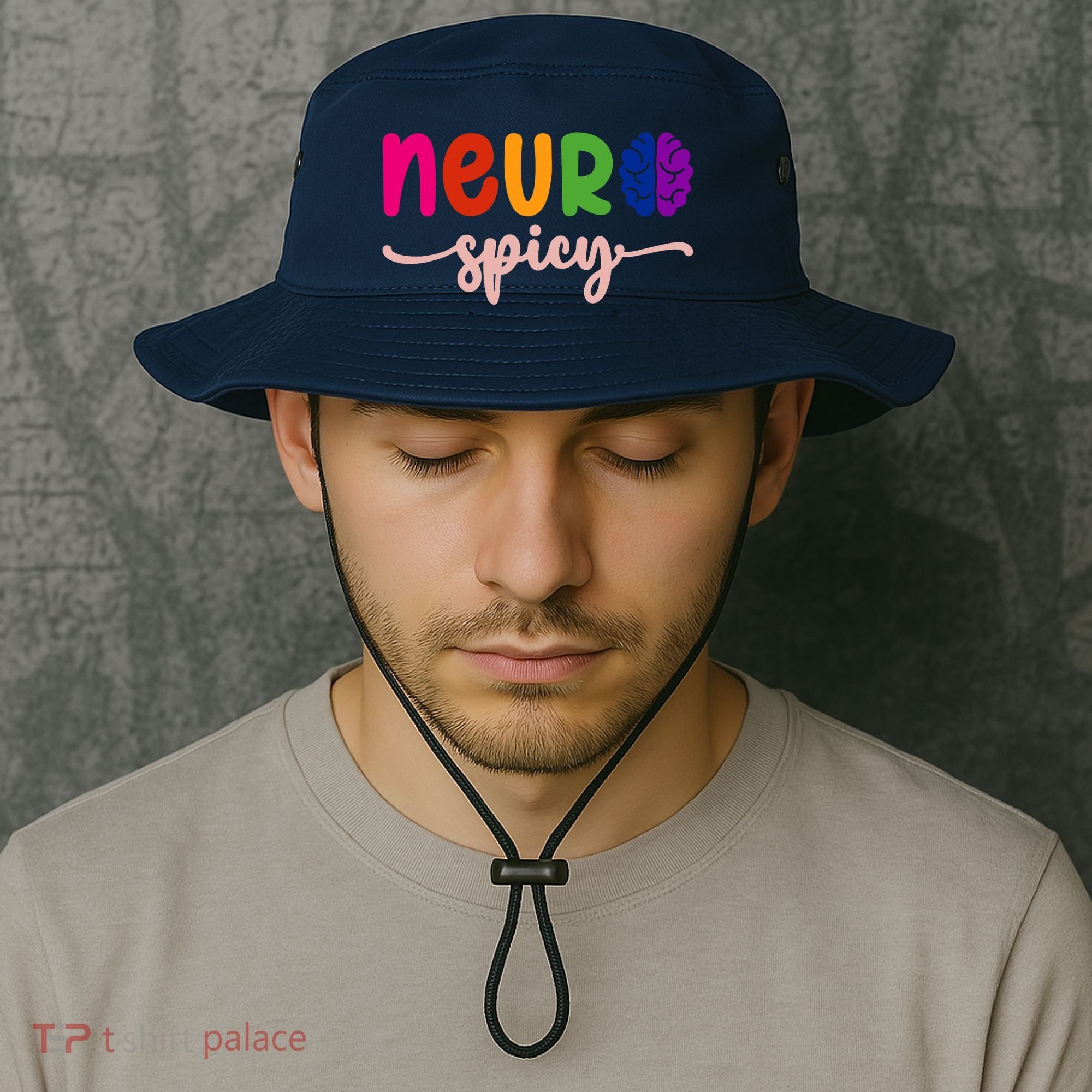 Neurospicy Neuro Spicy Neurotypical Neurodiversity Adhd Bucket Hat
