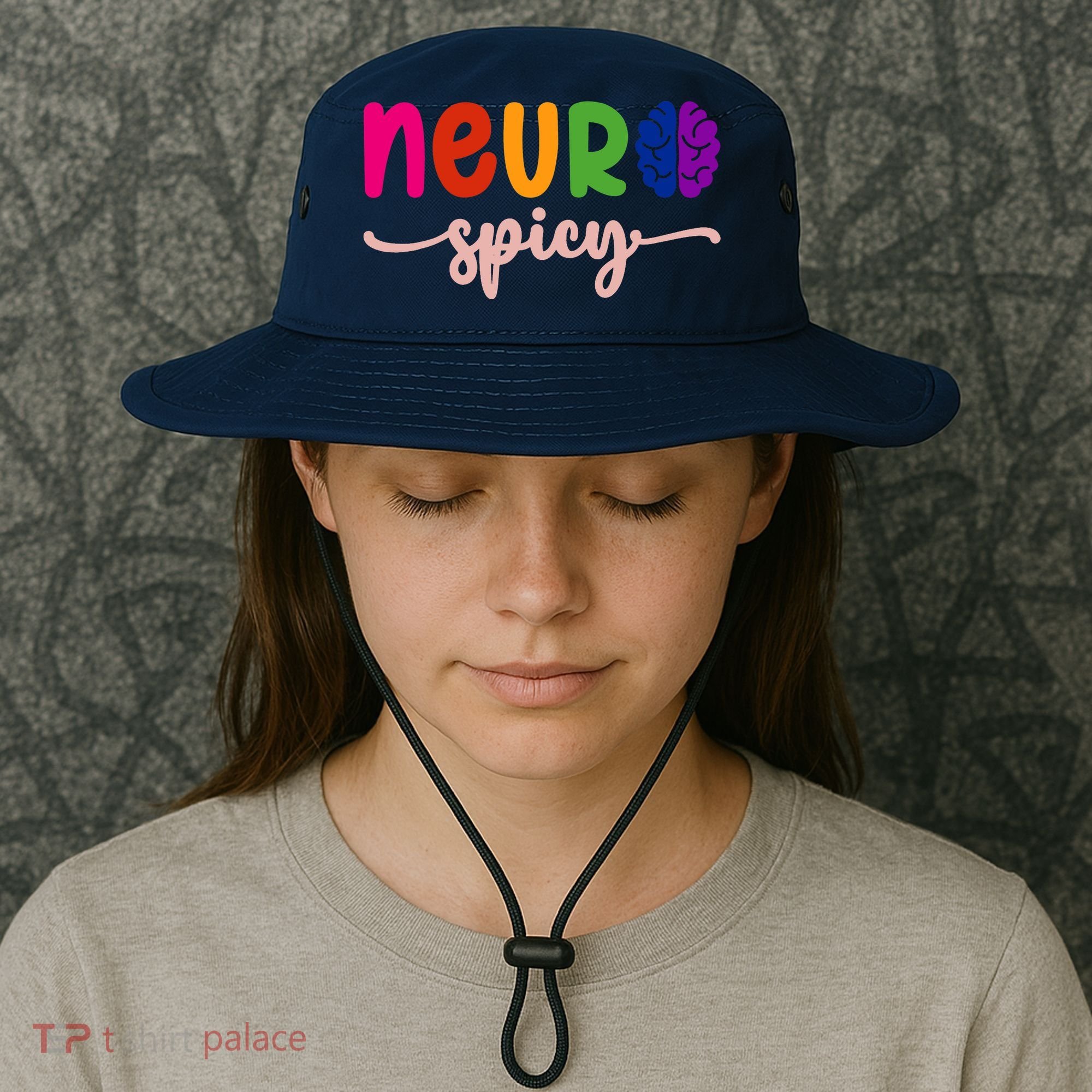Neurospicy Neuro Spicy Neurotypical Neurodiversity Adhd Bucket Hat