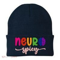 Neurospicy Neuro Spicy Neurotypical Neurodiversity Adhd Beanie thumb 0