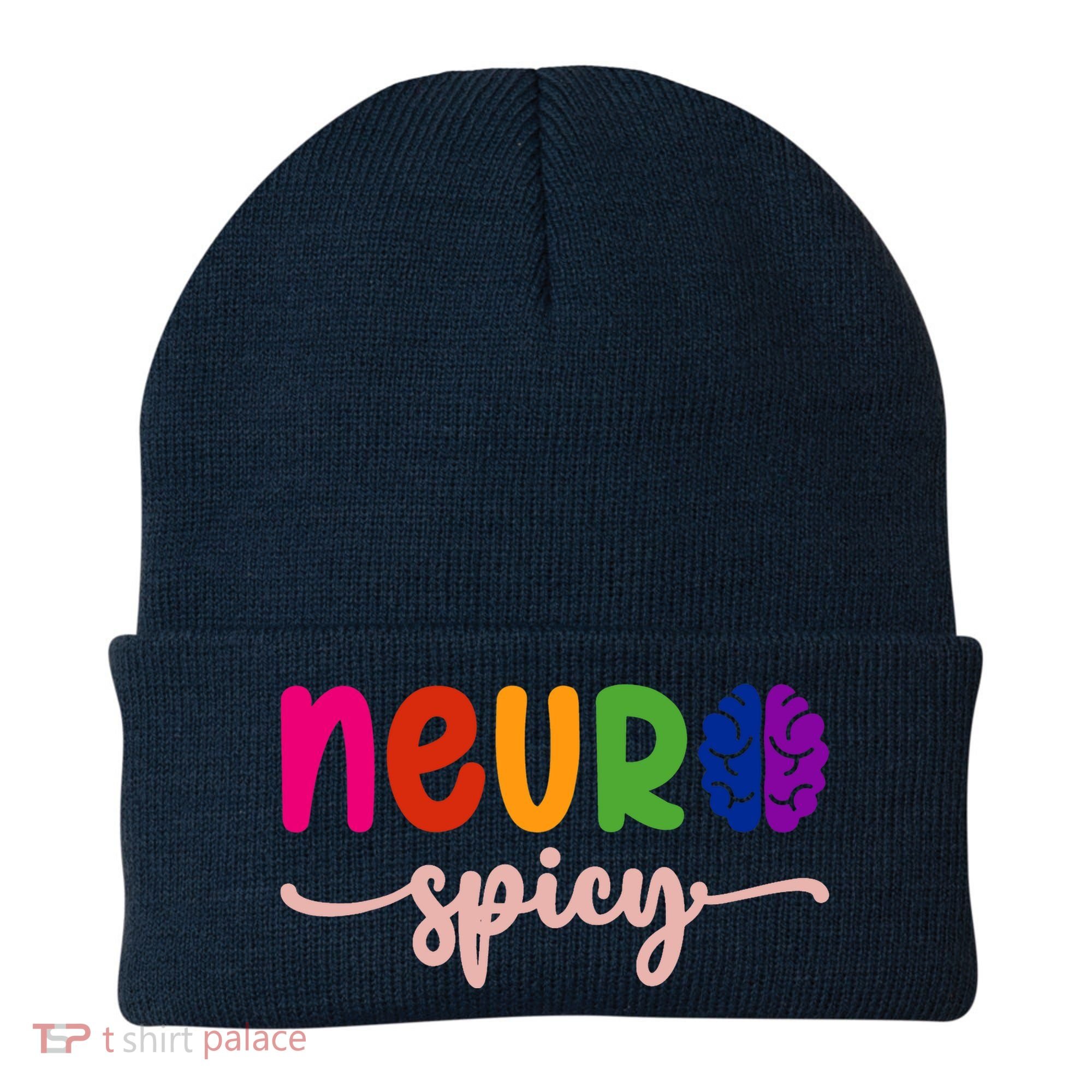 Neurospicy Neuro Spicy Neurotypical Neurodiversity Adhd Beanie