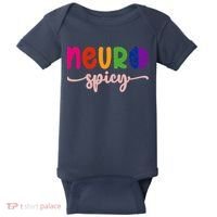 Neurospicy Neuro Spicy Neurotypical Neurodiversity Adhd Baby Bodysuit thumb 0
