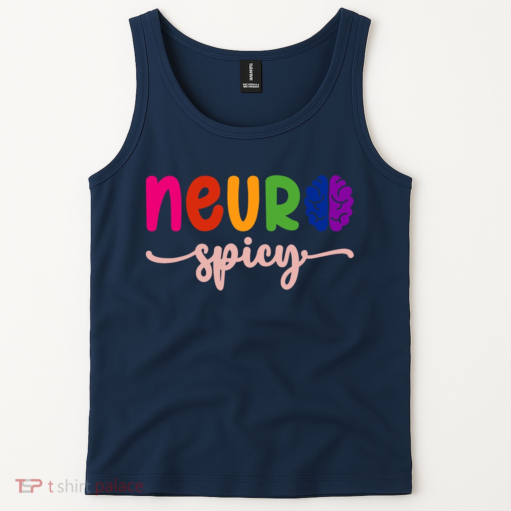 Neurospicy Neuro Spicy Neurotypical Neurodiversity Adhd Tank Top