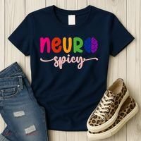 Neurospicy Neuro Spicy Neurotypical Neurodiversity Adhd Women's T-Shirt thumb 3