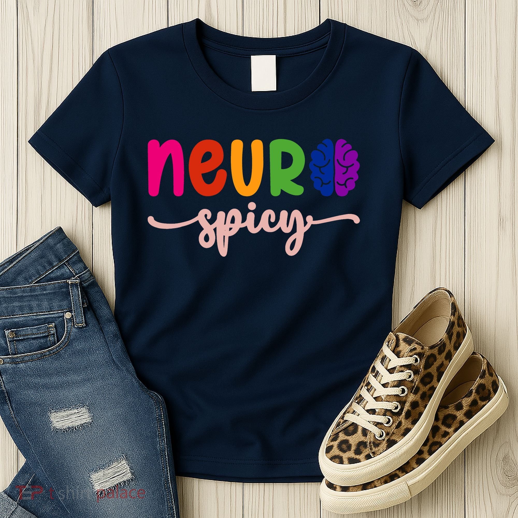 Neurospicy Neuro Spicy Neurotypical Neurodiversity Adhd Women's T-Shirt