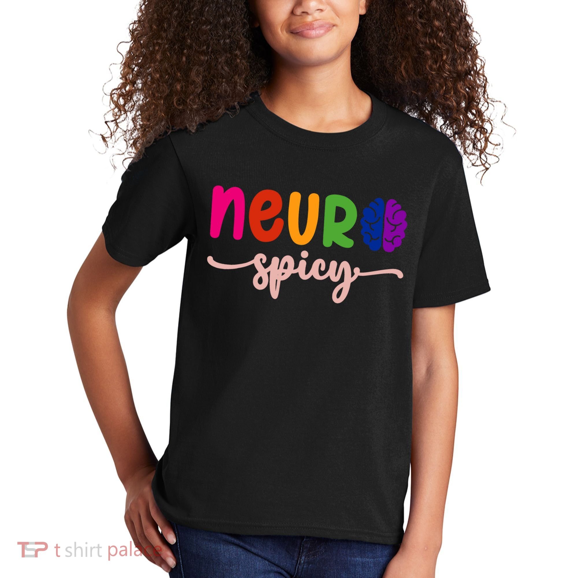 Neurospicy Neuro Spicy Neurotypical Neurodiversity Adhd Kids T-Shirt