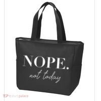 Nope Not Today Tote Bag thumb 3