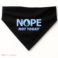 Nope Not Today Magic Tcg Blue Funny USA-Made Doggie Bandana thumb 0
