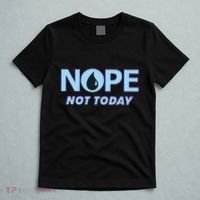 Nope Not Today Magic Tcg Blue Funny T-Shirt thumb 5