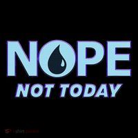 Nope Not Today Magic Tcg Blue Funny Women's Hoodie thumb 2