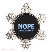 Nope Not Today Magic Tcg Blue Funny Ornament thumb 0