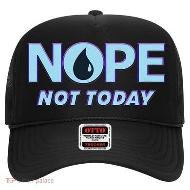 Nope Not Today Magic Tcg Blue Funny Hat