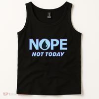 Nope Not Today Magic Tcg Blue Funny Tank Top thumb 2