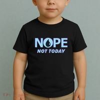 Nope Not Today Magic Tcg Blue Funny Toddler T-Shirt thumb 2