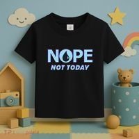 Nope Not Today Magic Tcg Blue Funny Toddler T-Shirt thumb 3